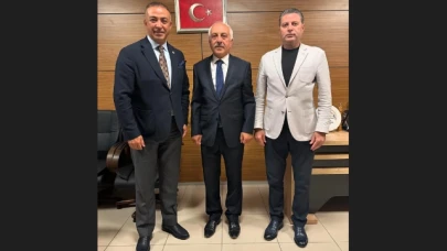 Karagöz, Bakan Müşaviri Gül'ü ziyaret etti
