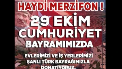 Başkan Kargı'dan Merzifonlulara Bayrak Asma Çağrısı
