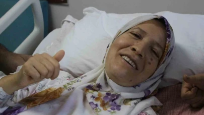 Karnı 9 aylık hamile gibiydi, içinden 10 kiloluk kitle çıktı