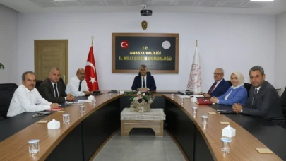 Katipoğlu, birim amirleri ile bir araya gelmeye devam ediyor
