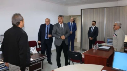 Katipoğlu, Gümüşhacıköy'de kurum personeli ile buluştu
