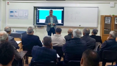 Katipoğlu, Merzifon'da bilgilendirme toplantısına katıldı