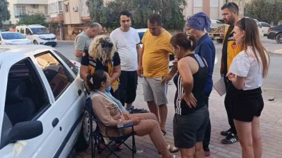 Kaza yapan sürücüyü eşi hastaneye göndermedi, vatandaşların ısrarı ile gitti
