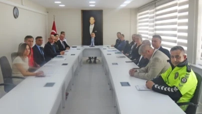 Merzifon'da Cumhuriyet Bayramı Hazırlık Toplantısı yapıldı