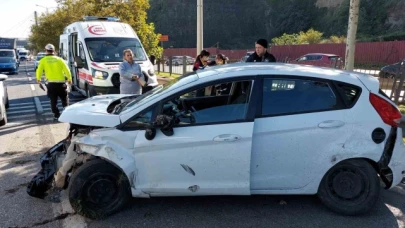 Samsun'da trafik kazası: 3 yaralı