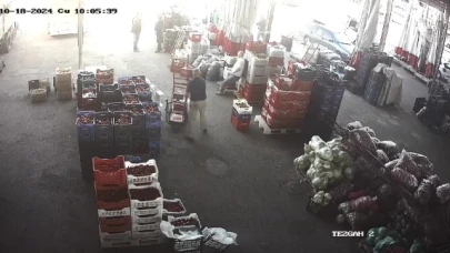 Sebze almaya geldiği toptancı halinde hayatını kaybetti