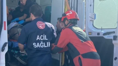 Trafik kazası: 1 ağır yaralı