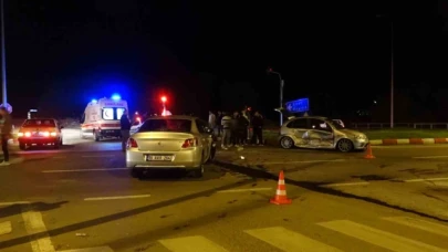 Trafik kazası: 2 yaralı