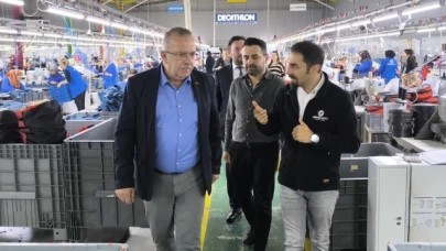 Turabi Merzifon OSB'de bir dizi ziyarette bulundu