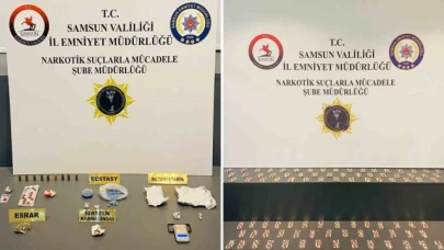 Uyuşturucuyla yakalanan 2 kişi gözaltına alındı