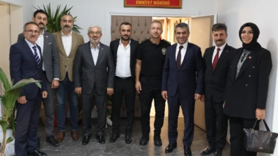 Uzun'dan Amasya'da bir dizi hayırlı olsun ziyareti