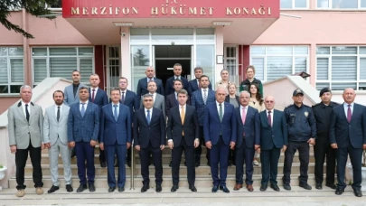 Vali Bakan, Merzifon'da