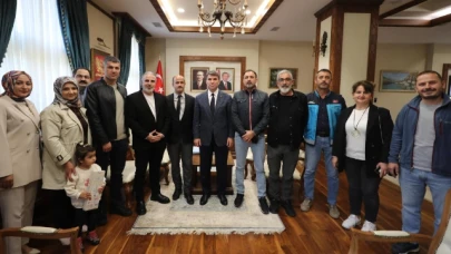 Vali Bakan, misafirlerini ağırlamaya devam ediyor