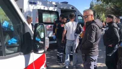 Yan baktı kavgası: 2 yaralı