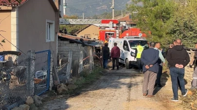 Alevlere teslim olan evde yaşlı kadın hayatını kaybetti