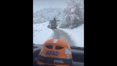 Amasya'da 107 köy yolu ulaşıma kapandı