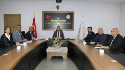 Amasya'da Mesleki Eğitim Politika Belgesi Yürütme Kurulu Toplandı