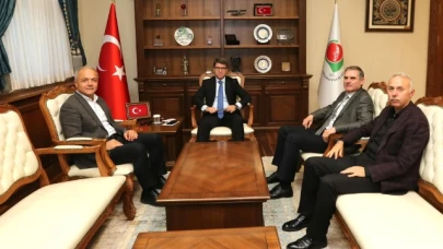 Bakan'a hayırlı olsun ziyaretleri sürüyor