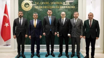 Başkan Uzun'dan Bakan Kurum'a ziyaret