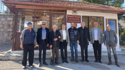 CHP'den mahalle muhtarlarına ziyaret