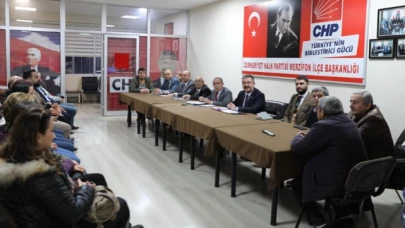 CHP İlçe Teşkilatı’ndan Grup Toplantısı