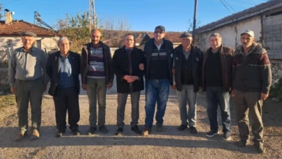 CHP İlçe Yönetiminde Köy Ziyaretleri