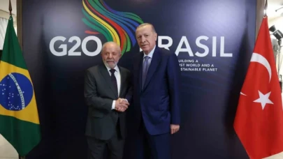 Cumhurbaşkanı Erdoğan, Brezilya Devlet Başkanı Lula Da Silva ile görüştü