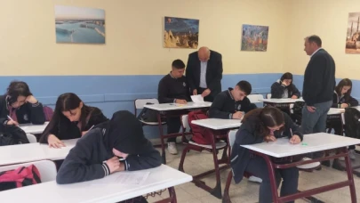 Gümüşhacıköy'de ortak sınavlara yakın takip