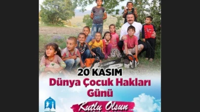 Kargı: Dünya Çocuk Hakları Günü'nü kutluyorum