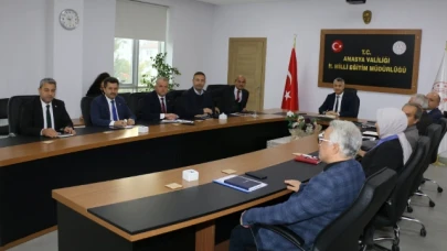 Katipoğlu başkanlığında değerlendirme toplantısı yapıldı