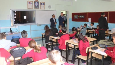 Katipoğlu, ortak sınavları yerinde inceledi
