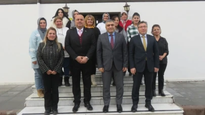 Kaymakam Karaaslan'dan iade-i ziyaret