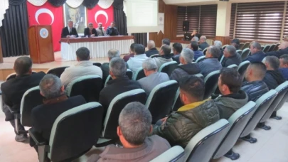 Merzifon'da Köylere Hizmet Götürme Birliği Toplandı
