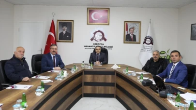 Merzifon OSB Yönetim Kurulu Toplantısı Yapıldı