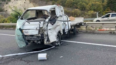Meydana gelen trafik kazasında 1'i ağır 2 kişi yaralandı
