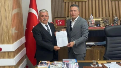 MHP Gümüşhacıköy İlçe Başkanlığı'na Mehmet Tahmas Atandı