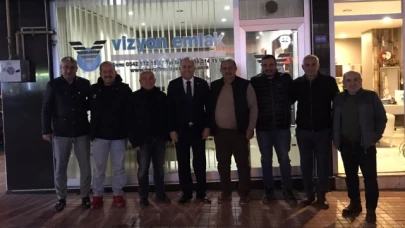 Özbulut Merzifon’u Ziyaret Etti