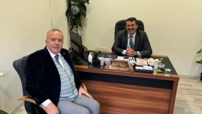 Turabi'den Derici'ye nezaket ziyareti