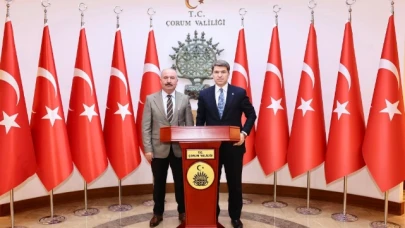 Vali Bakan'dan Vali Çalgan'a hayırlı olsun ziyareti