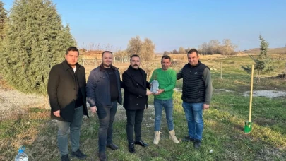 2 Köyde Daha Fidanlar Toprakla Buluştu