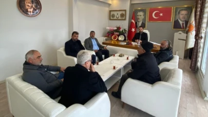 Aktaş'tan, Keleş'e hayırlı olsun ziyareti