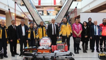 Amasya'da stant açıldı