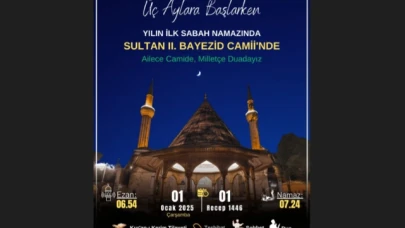 Amasya Halkı Yılın İlk Sabah Namazında Buluşuyor!