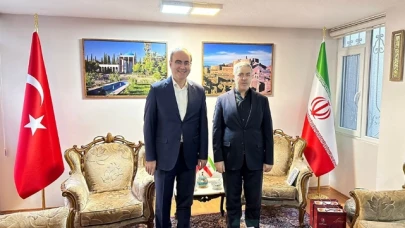 Müdür Eken'den Kültür Ateşesi Nizami'ye Ziyaret