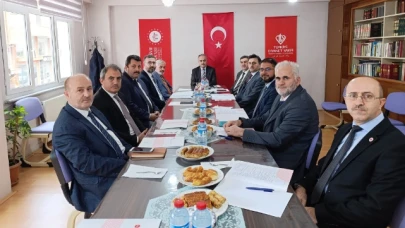 Aralık Ayı İlçe Müftüleri Toplantısı Merzifon'da Yapıldı