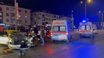 Aynı kavşakta yine kaza: 3 yaralı