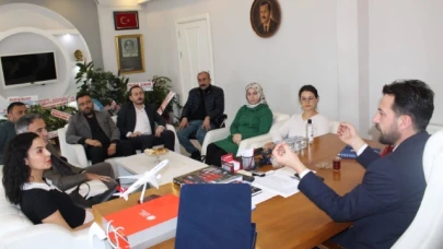 Başhekim Köroğlu'ndan Keleş'e "hayırlı olsun" ziyareti