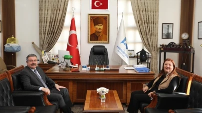 Başkan Kargı Başkan Özyol'u misafir etti