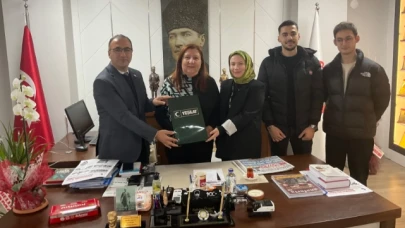 Başkan Özyol, nezaket ziyaretlerini kabul etti