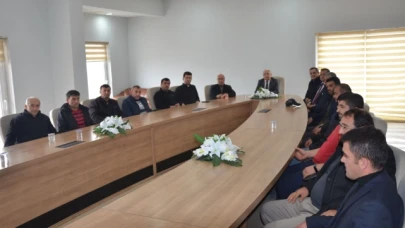 Başkan Şahin'den Kiraz için veda yemeği